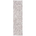 thumbnail image 1 of SAFAVIEH Courtyard Deitra Abstract Indoor/Outdoor Runner Rug, Ivory/Dark Grey Brown, 2'3" x 8', 1 of 12