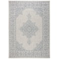 thumbnail image 1 of SAFAVIEH Courtyard Delbet Distressed Medallion Indoor/Outdoor Area Rug, 8' x 11', Grey/Navy, 1 of 11