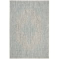 thumbnail image 1 of SAFAVIEH Courtyard Delbet Medallion Indoor/Outdoor Area Rug, Grey/Aqua, 4' x 5'7", 1 of 10