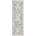 thumbnail image 1 of SAFAVIEH Courtyard Desi Medallion Indoor/Outdoor Runner Rug, Grey/Navy, 2'3" x 12', 1 of 8