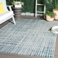 thumbnail image 1 of Safavieh Courtyard Eamon Abstract Indoor/Outdoor Area Rug, Gray/Blue, 5'3" x 7'7", 1 of 11