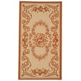 thumbnail image 1 of Safavieh Courtyard Elena Oriental Indoor/Outdoor Area Rug, Natural/Terracotta, 2' x 3'7", 1 of 10