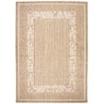 thumbnail image 1 of Safavieh Courtyard Elija Botanical Indoor/Outdoor Area Rug, Brown/Natural, 8' x 11', 1 of 10