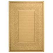 Safavieh Courtyard Elija Botanical Indoor/Outdoor Area Rug, Natural/Brown, 6'7" x 9'6"