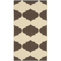 SAFAVIEH Courtyard Elwyn Geometric Trellis Indoor/Outdoor Area Rug, 5'3 ...