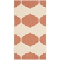 thumbnail image 1 of Safavieh Courtyard Elwyn Geometric Indoor/Outdoor Area Rug, Beige/Terracotta, 2' x 3'7", 1 of 10