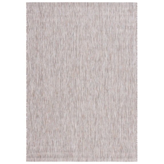 Safavieh Courtyard Emmeline Abstract Indoor/Outdoor Area Rug, Ivory/Beige Gray, 4' x 5'7"