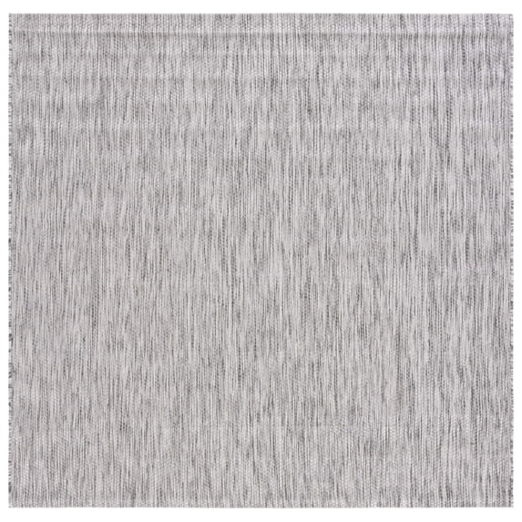 Safavieh Courtyard Emmeline Abstract Indoor/Outdoor Area Rug, Ivory/Dark Gray, 6'7" x 6'7" Square
