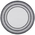 thumbnail image 1 of Safavieh Courtyard Ercan Bordered Indoor/Outdoor Area Rug, Ivory/Black, 5'3" x 5'3" Round, 1 of 10