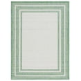 thumbnail image 1 of SAFAVIEH Courtyard Ercan Bordered Indoor/Outdoor Area Rug, Ivory/Green, 4' x 5'7", 1 of 6