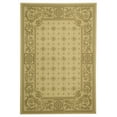 thumbnail image 1 of Safavieh Courtyard Erin Bordered Indoor/Outdoor Area Rug, Natural/Brown, 4' x 5'7", 1 of 8