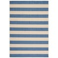 thumbnail image 1 of SAFAVIEH Courtyard Ermintrude Striped Indoor/Outdoor Area Rug, Beige/Blue, 2'7" x 5', 1 of 9