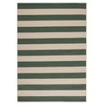 thumbnail image 1 of Safavieh Courtyard Ermintrude Striped Indoor/Outdoor Area Rug, Beige/Dark Green, 2'7" x 5', 1 of 14