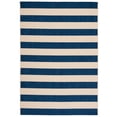 thumbnail image 1 of Safavieh Courtyard Ermintrude Striped Indoor/Outdoor Area Rug, Beige/Navy, 8' x 10', 1 of 14