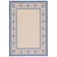 thumbnail image 1 of Safavieh Courtyard Eva Oriental Indoor/Outdoor Area Rug, Natural/Blue, 6'7" x 9'6", 1 of 11