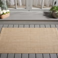 thumbnail image 1 of Safavieh Courtyard Finnian Solid Indoor/Outdoor Area Rug, Natural/Cream, 2'7" x 5', 1 of 13