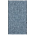 thumbnail image 1 of Safavieh Courtyard Finnian Solid Indoor/Outdoor Area Rug, Navy/Gray, 2'7" x 5', 1 of 16