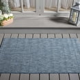 thumbnail image 1 of Safavieh Courtyard Finnian Solid Indoor/Outdoor Area Rug, Navy/Gray, 2'7" x 5', 1 of 13