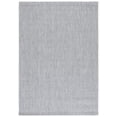 thumbnail image 1 of Safavieh Courtyard Finnian Solid Indoor/Outdoor Area Rug, Gray/Navy, 4' x 5'7", 1 of 17
