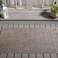 thumbnail image 1 of Safavieh Courtyard Finnian Solid Indoor/Outdoor Area Rug, Natural/Black, 4' x 5'7", 1 of 17