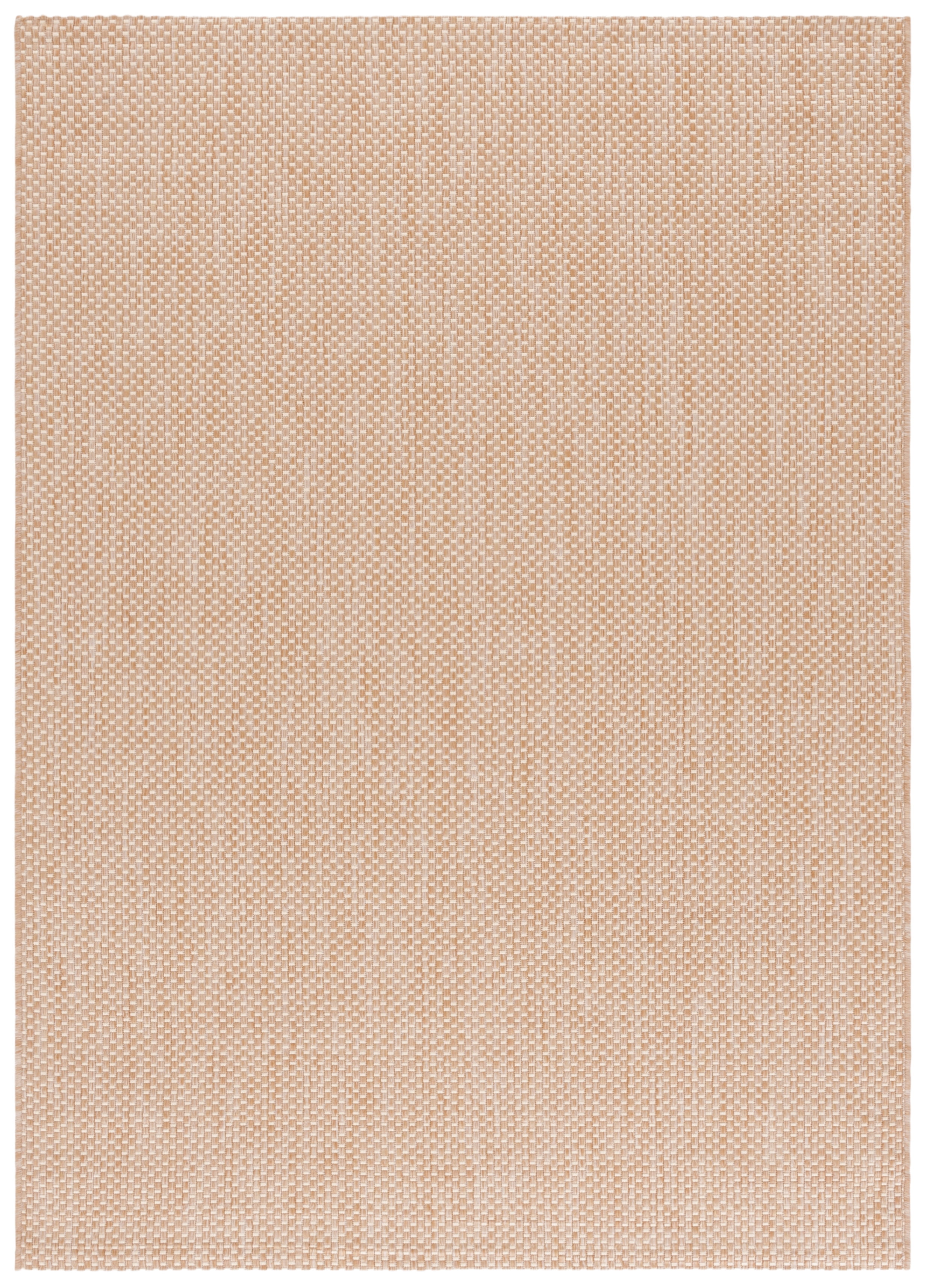 Safavieh Courtyard Finnian Solid Indoor/Outdoor Area Rug, Natural/Cream, 6'7" x 9'6"