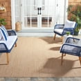 thumbnail image 1 of Safavieh Courtyard Finnian Solid Indoor/Outdoor Area Rug, Natural/Cream, 9' x 12', 1 of 13