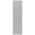 thumbnail image 1 of Safavieh Courtyard Finnian Solid Indoor/Outdoor Runner Rug, Gray/Navy, 2'3" x 14', 1 of 14