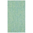 thumbnail image 1 of Safavieh Courtyard Finnian Solid Indoor/Outdoor Area Rug, Green/Blue, 2' x 3'7", 1 of 16