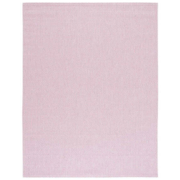 Safavieh Courtyard Finnian Solid Indoor/Outdoor Area Rug, Ivory/Pink, 9' x 12'