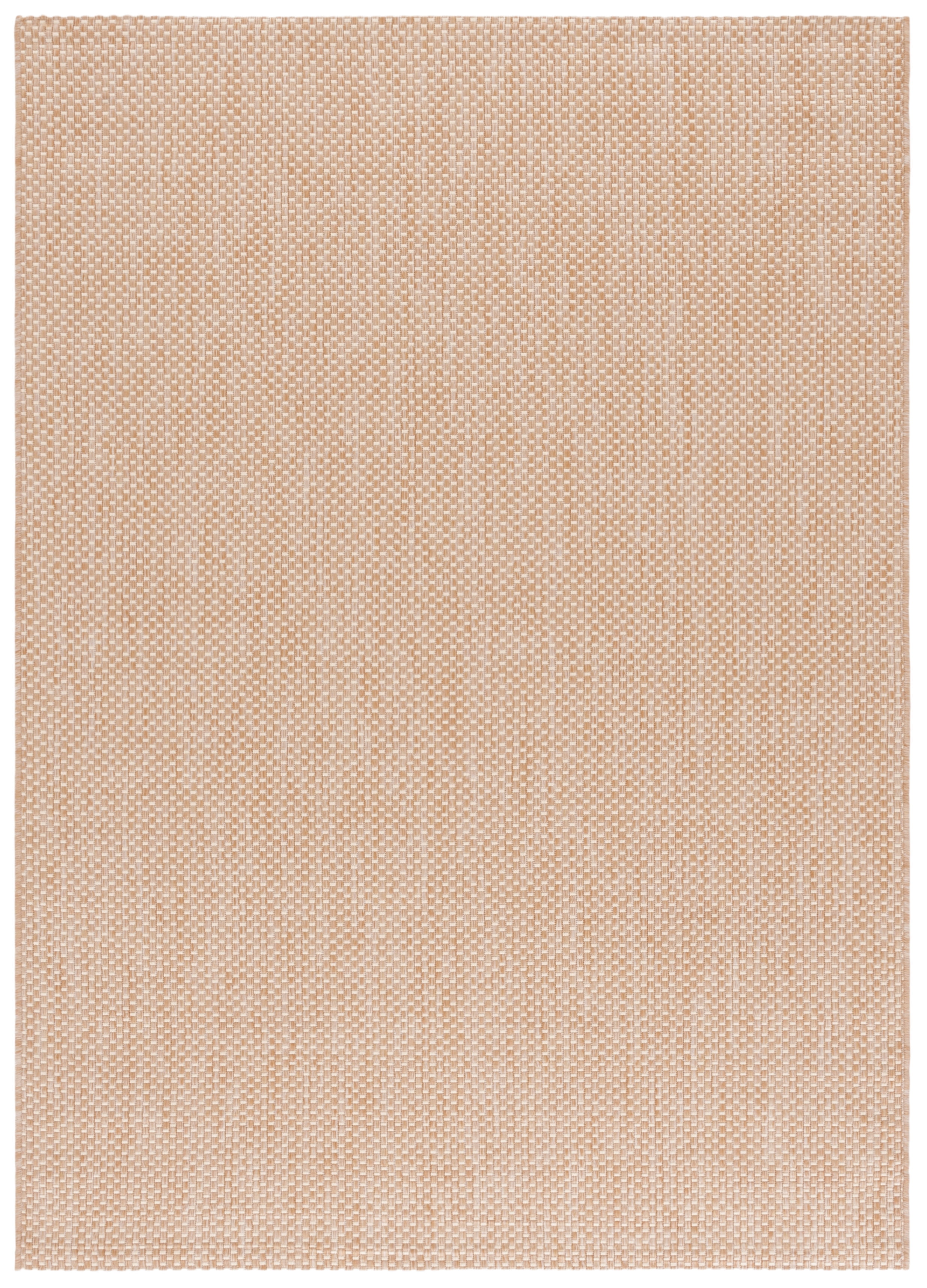Safavieh Courtyard Finnian Solid Indoor/Outdoor Area Rug, Natural/Cream, 5'3" x 7'7"