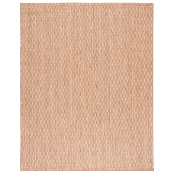 Safavieh Courtyard Finnian Solid Indoor/Outdoor Area Rug, Natural/Cream, 8' x 10'