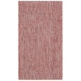 thumbnail image 1 of Safavieh Courtyard Finnian Solid Indoor/Outdoor Area Rug, Red/Beige, 2' x 3'7", 1 of 17