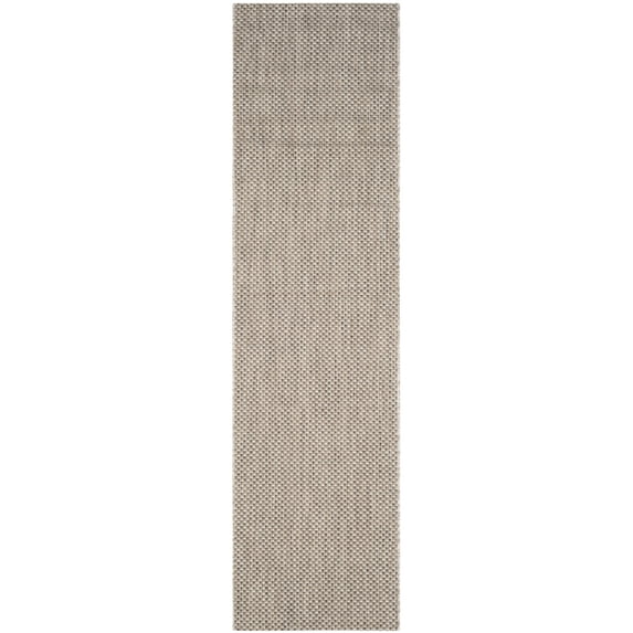 Safavieh Courtyard Finnian Solid Indoor/Outdoor Runner Rug, Beige/Brown, 2'3" x 18'
