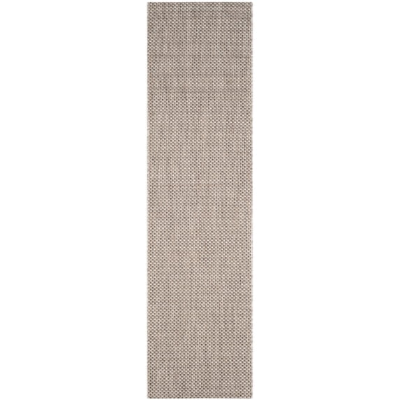 Safavieh Courtyard Finnian Solid Indoor/Outdoor Runner Rug, Beige/Brown, 2'3" x 5'