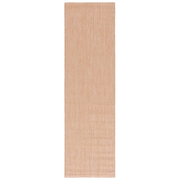 Safavieh Courtyard Finnian Solid Indoor/Outdoor Runner Rug, Natural/Cream, 2'3" x 5'