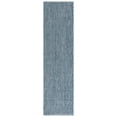 thumbnail image 1 of Safavieh Courtyard Finnian Solid Indoor/Outdoor Runner Rug, Navy/Gray, 2'3" x 18', 1 of 13