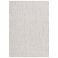 thumbnail image 1 of SAFAVIEH Courtyard Finola Geometric Indoor/Outdoor Area Rug, Ivory/Grey, 4' x 5'7", 1 of 7