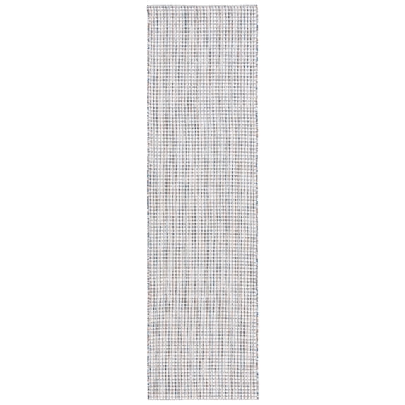 SAFAVIEH Courtyard Finola Geometric Indoor/Outdoor Runner Rug, Ivory/Beige Grey, 2'3" x 8'
