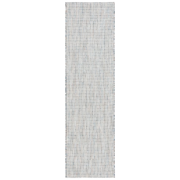 SAFAVIEH Courtyard Finola Geometric Indoor/Outdoor Runner Rug, Ivory/Beige Grey, 2'3" x 8'
