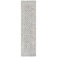 thumbnail image 1 of SAFAVIEH Courtyard Frazier Geometric Indoor/Outdoor Runner Rug, Light Grey/Dark Grey, 2'3" x 8', 1 of 10
