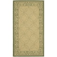 thumbnail image 1 of Safavieh Courtyard Gaus Oriental Indoor/Outdoor Area Rug, Natural/Olive, 2'7" x 5', 1 of 10