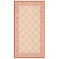thumbnail image 1 of Safavieh Courtyard Gaus Oriental Indoor/Outdoor Area Rug, Natural/Terracotta, 2'7" x 5', 1 of 10