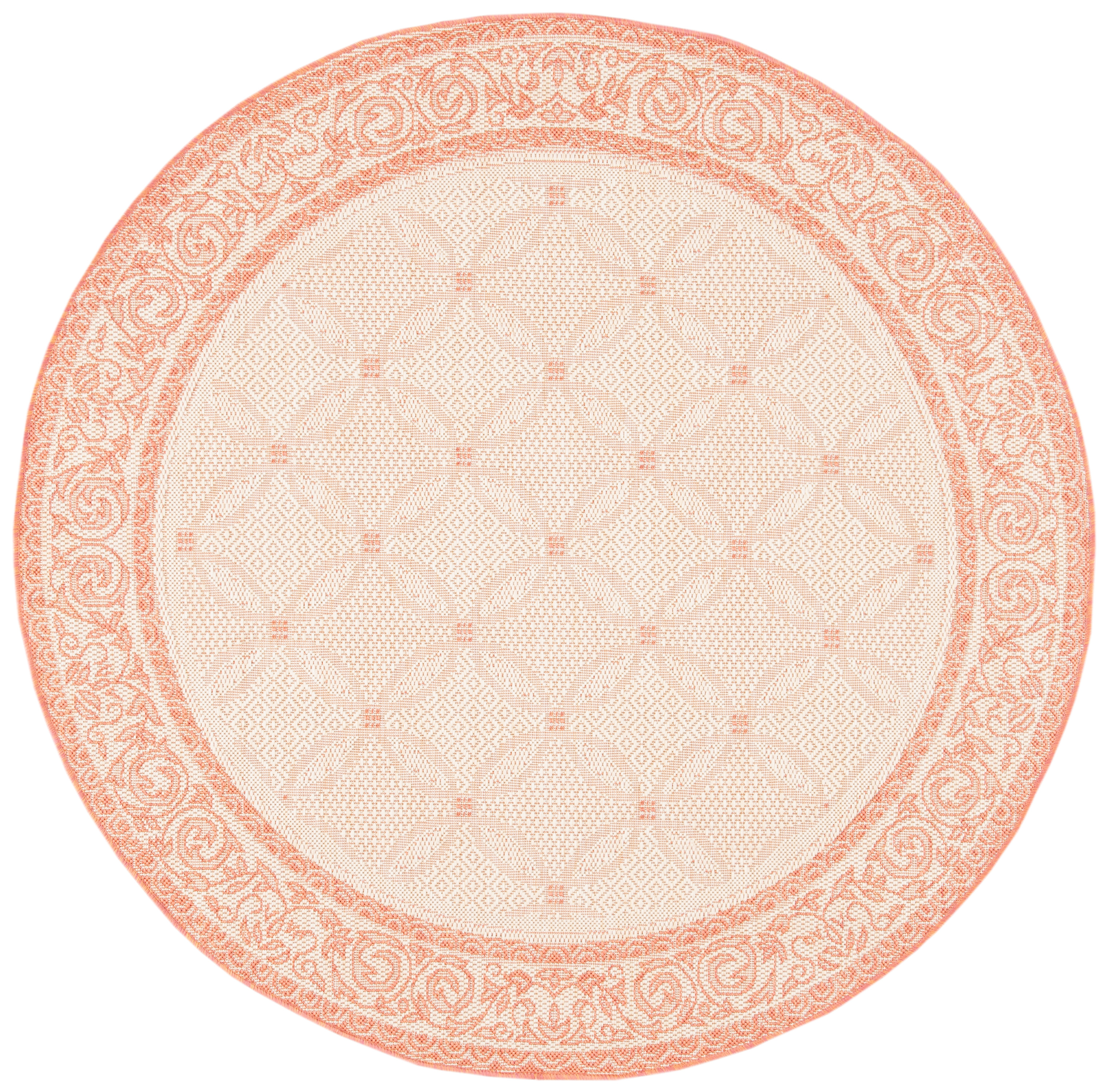 Safavieh Courtyard Gaus Oriental Indoor/Outdoor Area Rug, Natural ...