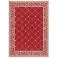 thumbnail image 1 of Safavieh Courtyard Gaus Oriental Indoor/Outdoor Area Rug, Red/Natural, 8' x 11', 1 of 12