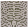 thumbnail image 1 of SAFAVIEH Courtyard Gerald Animal Indoor/Outdoor Area Rug, Grey/Green, 6'7" x 6'7" Square, 1 of 13