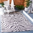 thumbnail image 1 of SAFAVIEH Courtyard Gerald Animal Indoor/Outdoor Area Rug, Ivory/Black, 9' x 12', 1 of 12