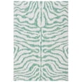 thumbnail image 1 of SAFAVIEH Courtyard Gerald Animal Indoor/Outdoor Area Rug, Ivory/Green, 4' x 5'7", 1 of 13