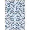 thumbnail image 1 of SAFAVIEH Courtyard Gerald Animal Indoor/Outdoor Area Rug, Ivory/Navy, 8' x 10', 1 of 13