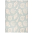 thumbnail image 1 of Safavieh Courtyard Harold Geometric Indoor/Outdoor Area Rug, Aqua/Beige, 8' x 11', 1 of 10