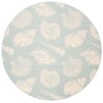 thumbnail image 1 of Safavieh Courtyard Harold Geometric Indoor/Outdoor Area Rug, Aqua/Beige, 6'7" x 6'7" Round, 1 of 8